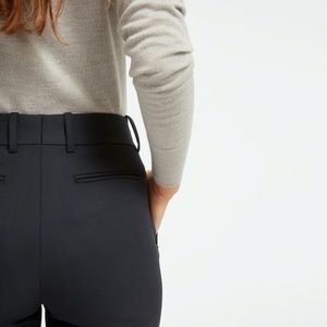 Like New Everlane Slim Wool Pant - Navy